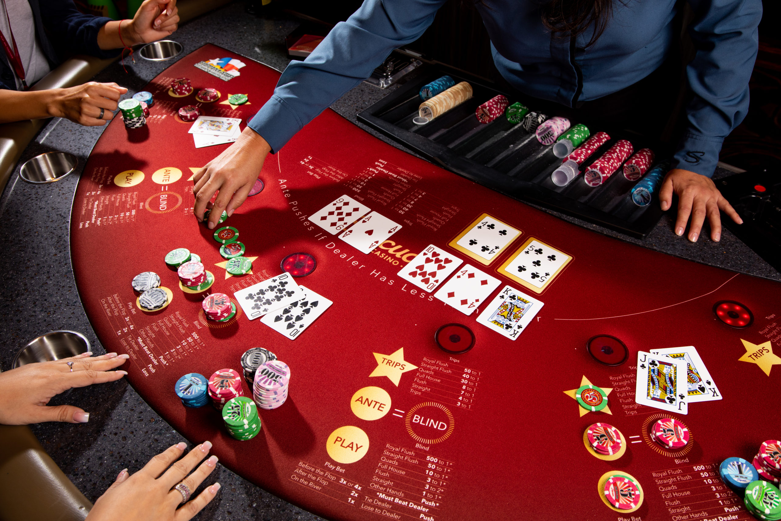 What are the rules regarding poker games?